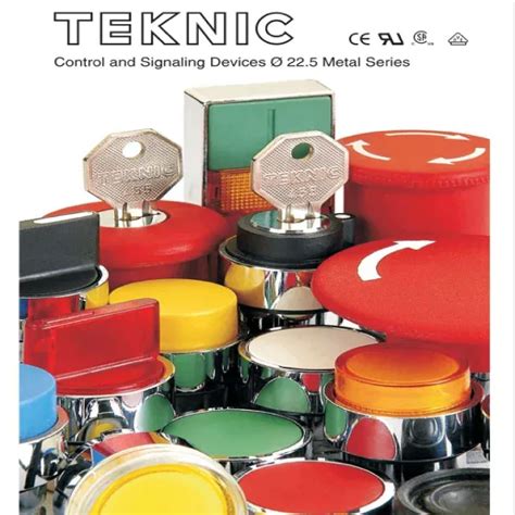 teknic push button catalogue